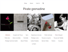 Tablet Screenshot of pirate-grenadine.com